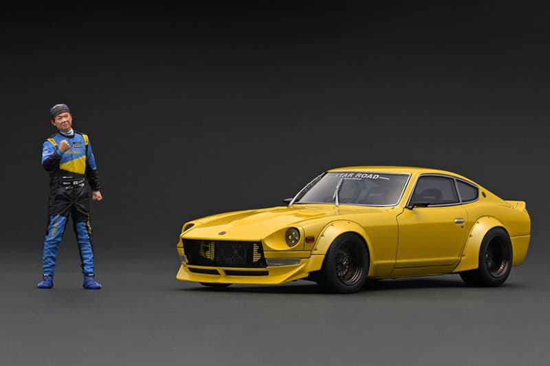 Nissan Fairlady Z（S30）STAR ROAD Yellow Metallic With Mr. Inoue