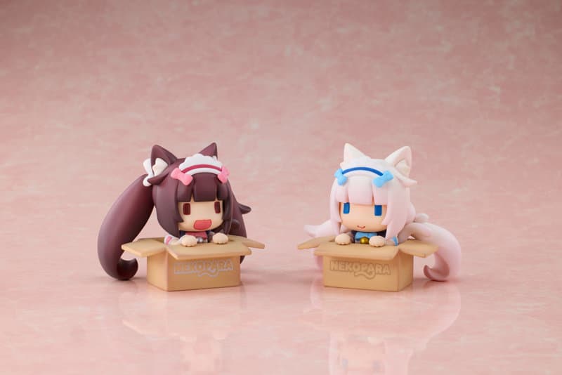 ネコぱら ショコラ＆バニラ デフォルメフィギュア