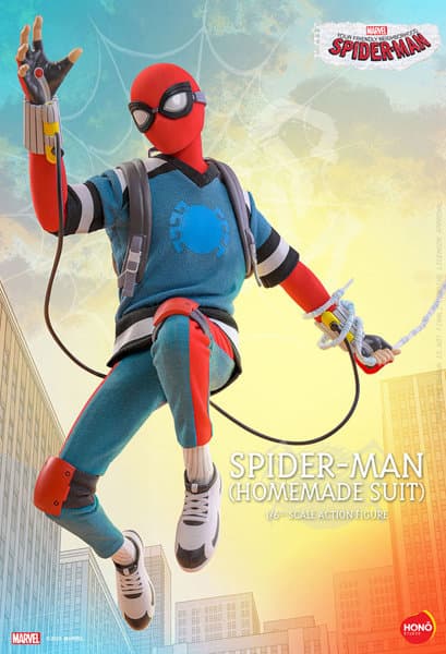 【炎スタジオ】 『スパイダーマン:フレンドリー・ネイバーフッド』1/6スケールフィギュア スパイダーマン（ホームメイド・スーツ）
