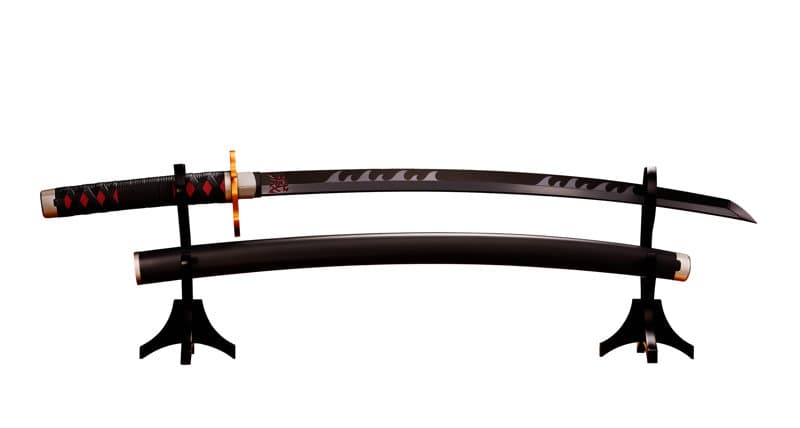 PROPLICA 鬼滅の刃 日輪刀（竈門炭治郎）煉獄杏寿郎の鍔ver.