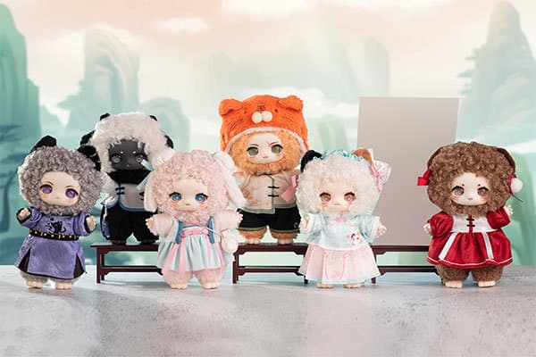 【BOX販売】NAGI獣仔ソフビぬいぐるみ（1BOX=6個入）