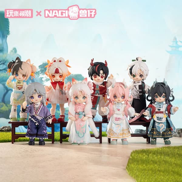 【BOX販売】NAGI獣仔逍遥游系列可動人形（1BOX=6個入）