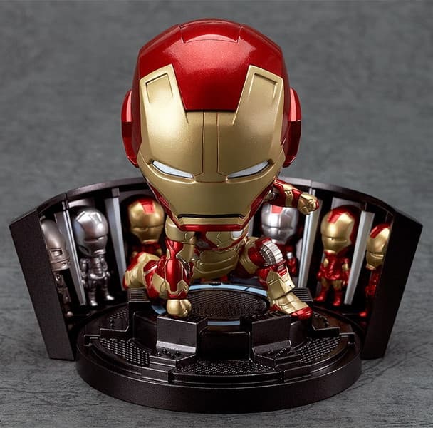 ねんどろいど アイアンマン3 アイアンマン マーク42 ヒーローズ・エディション＋ホール・オブ・アーマーセット