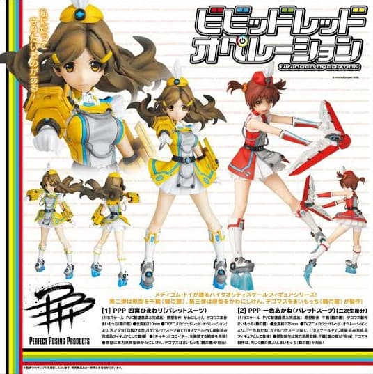 パーフェクトポージングプロダクツ No.002 ビビッドレッドオペレーション 一色あかね （パレットスーツ） 【二次生産分】