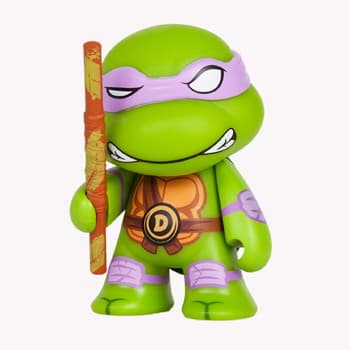 『ティーンエイジ・ミュータント・ニンジャ・タートルズ』【キッドロボット 3インチ・フィギュア】「ウーズ・アクション」ドナテロ