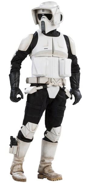 『スター・ウォーズ』1/6スケールフィギュア【ミリタリーズ・オブ・スター・ウォーズ】 スカウト・トルーパー