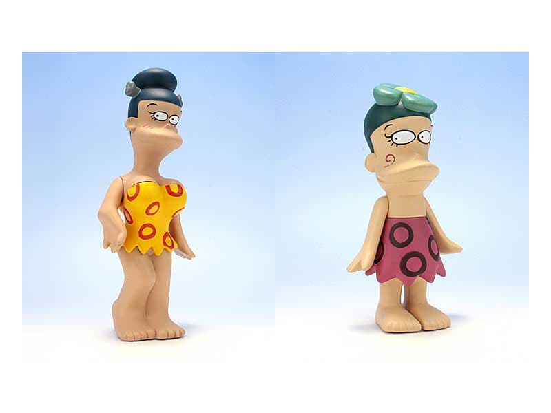 ギャートルズ ソフビシリーズ カーチャンとピーコ