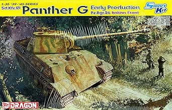 1/35 WW.IIドイツ軍 Sd.Kfz.171 パンターG型 初期生産型 第26戦車連隊 イタリア戦線