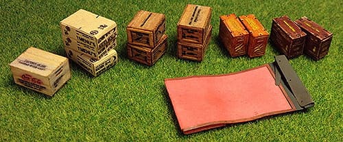 WW2アメリカM4シャーマン弾薬箱 アクセサリーセット