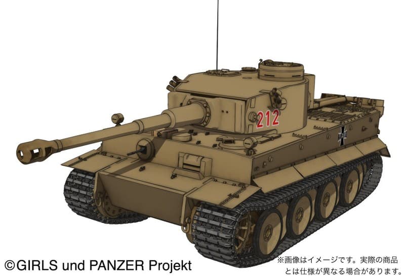 ガールズ＆パンツァー 1/35 ティーガーI-黒森峰女学園ver.-