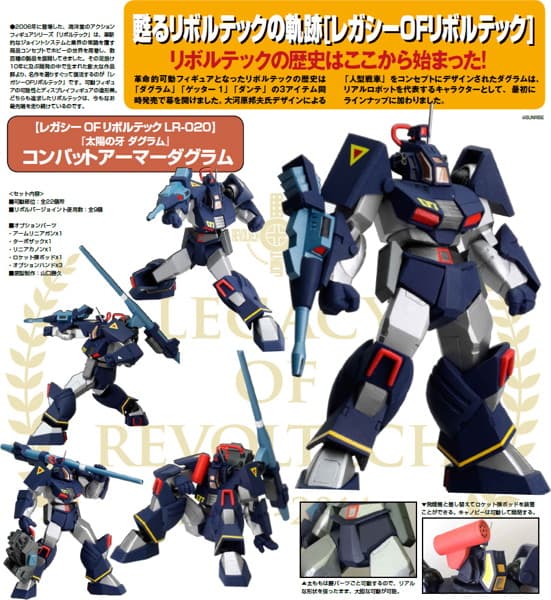 レガシー・オブ・リボルテック LR-020 太陽の牙ダグラム コンバットアーマーダグラム