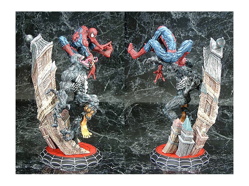 コールドキャスト完成品 スパイダーマンvsヴェノム