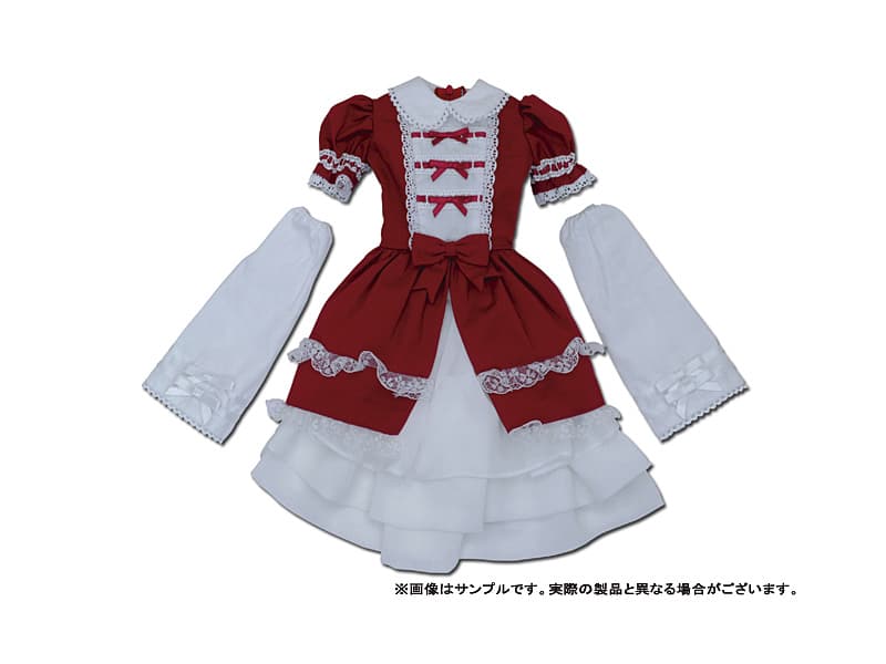 60cmリルプリンセスワンピース ボルドー