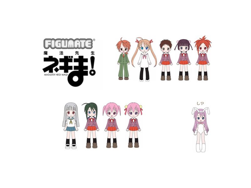フィギュメイト 「魔法先生ネギま！」Vol.5