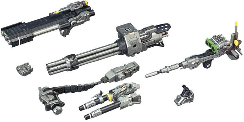 ゾイドカスタマイズパーツ ビームガトリングセット