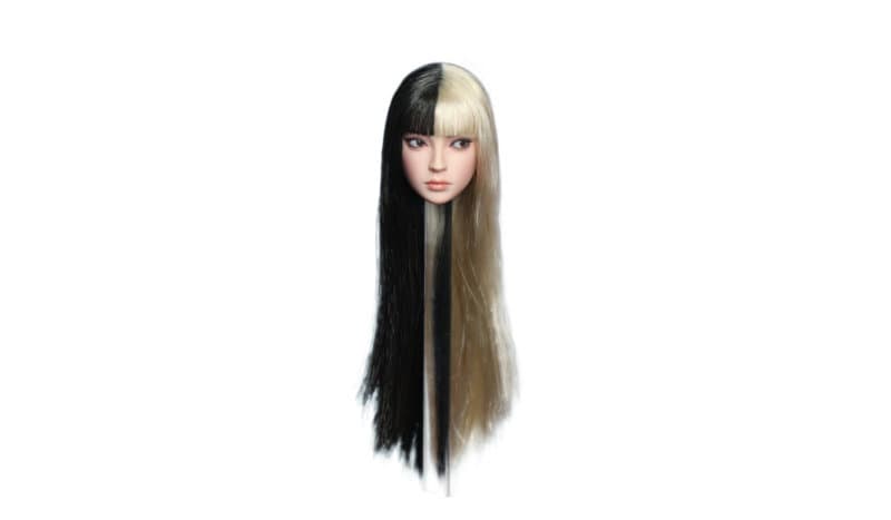 JKトイズ 1/6 アジア女性 ヘッドスカルプト レナ （可動式眼球） C