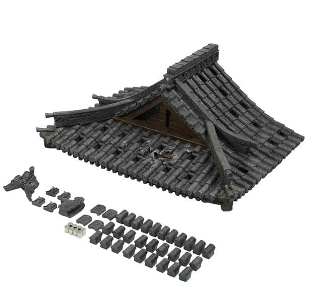 モージングトイズ 1/12 古風建築 ジオラマベース S005A
