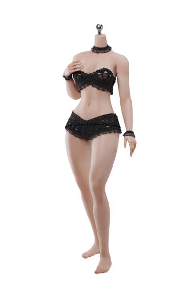 TBリーグ 1/6 スーパーフレキシブル 女性シームレスボディ スリムウエスト・カーヴィー ヘッドなし/足一体型/サンタン