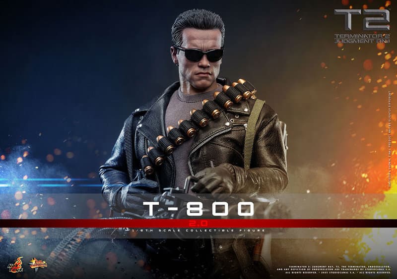 【ムービー・マスターピース】『ターミネーター2』1/6スケールフィギュア T-800(2.0版)