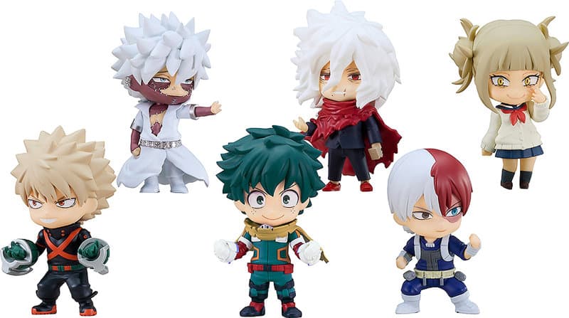 【BOX販売】ねんどろいどさぷらいず 僕のヒーローアカデミア ヒーローvs敵〈ヴィラン〉編 (全6種) 1BOX:6個入