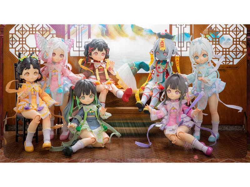 【BOX販売】値節姫シャンシャン 6分 可動人形ブラインドボックス The Princess Who Protects Festivals(1BOX=6個入)