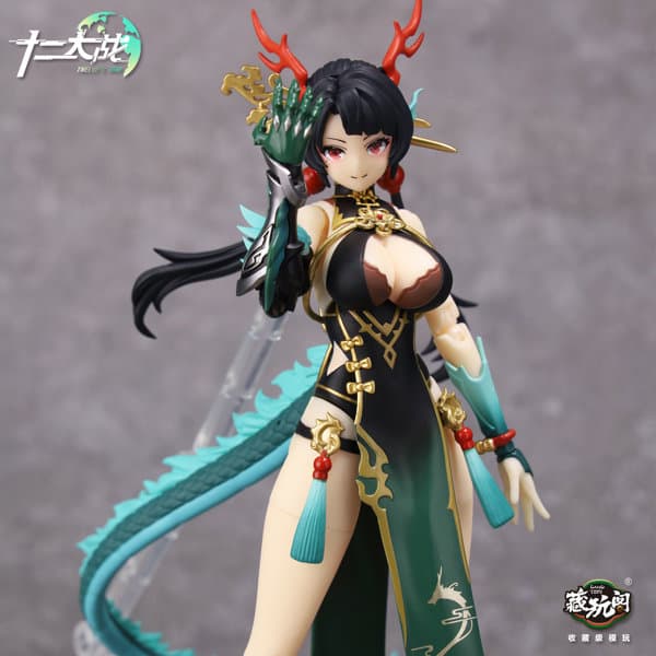 CangToys「十二大戦」シリーズ 十二支 小青龍 瓏 LOONG 1/12スケール 可動フィギュア