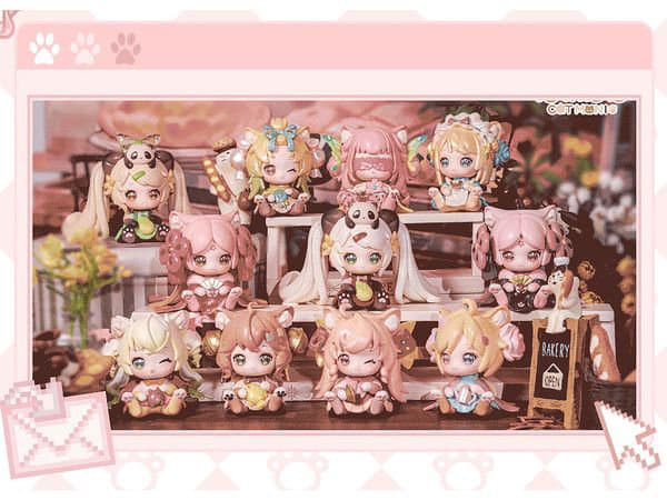 【BOX販売】Cat Moni キャットオフィスシリーズ トレーディングフィギュア (1BOX=6個入)