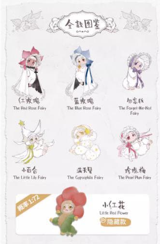 【BOX販売】スーパー元気工場-CINO 花の精霊ソフビぬいぐるみブラインドボックス(1BOX=6個入)