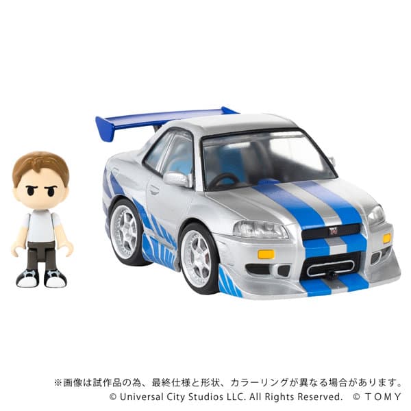 QV-02 ワイルド・スピード NISSAN SKYLINE GT-R (R34)
