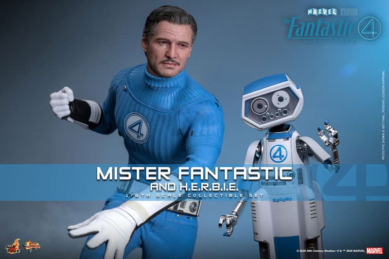 【ムービー・マスターピース】 『ファンタスティック4:ファースト・ステップ』1/6スケールフィギュア ミスター・ファンタスティック&ハービー