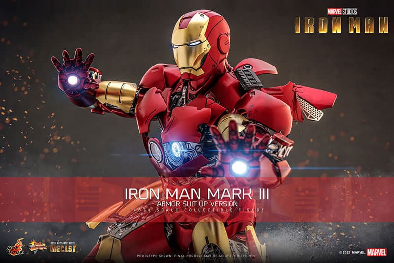 【ムービー・マスターピース DIECAST】 『アイアンマン』1/6スケールフィギュア アイアンマン・マーク3(アーマー・スーツアップ版)