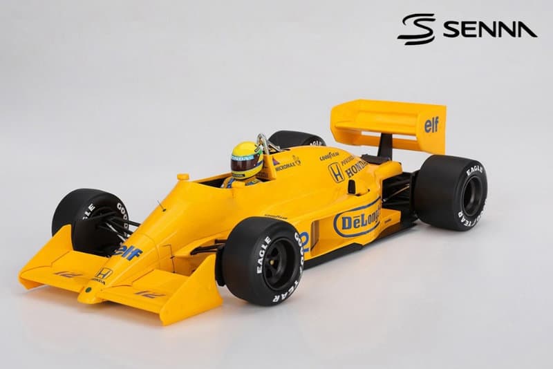 ロータス 99T モナコグランプリ 1987 優勝車 #12 アイルトン・セナ