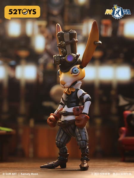 52TOYS 3.75’シリーズ FigLite Steampunk Rabbit