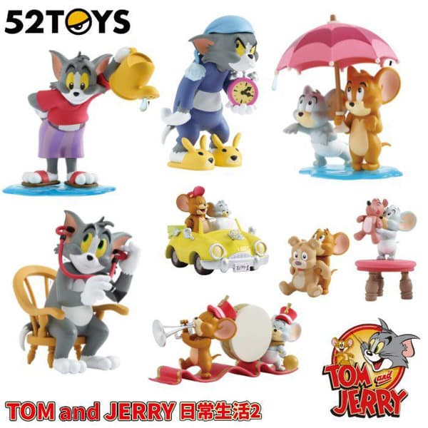 【BOX販売】52TOYS BLINDBOX トムとジェリー デイリーライフ 第2弾(1BOX=6個)