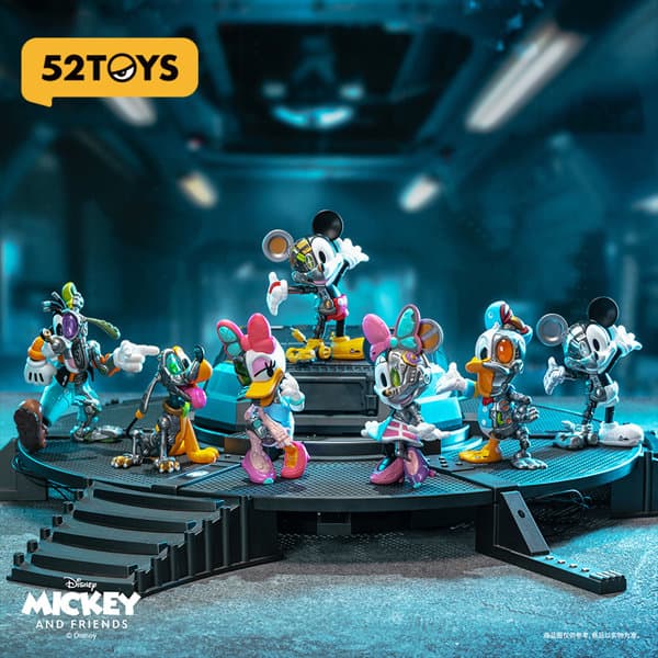 【BOX販売】52TOYS BLINDBOX ミッキーアンドフレンズ サイボーグシリーズ(1BOX=6個)