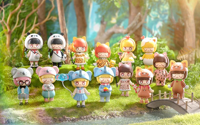【BOX販売】52TOYS BLINDBOX KIMMY&MIKI アニマルシリーズ 2(1BOX=10個)
