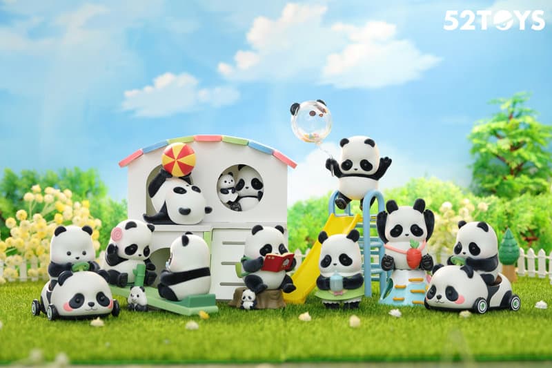 【BOX販売】52TOYS BLINDBOX PANDA ROLL キンダーガーデンシリーズ(1BOX=8個)