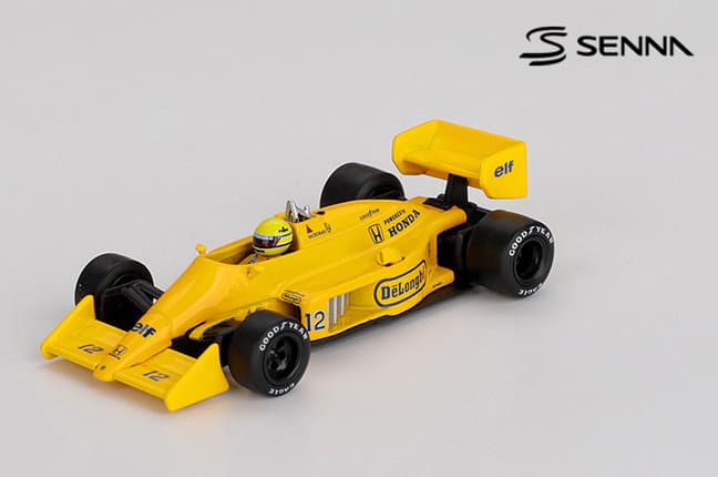 ロータス 99T モナコグランプリ 1987 優勝車 #12 アイルトン・セナ