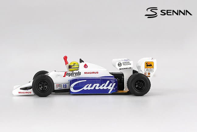 トールマン TG184 モナコグランプリ 1984 2位入賞車 #19 アイルトン・セナ