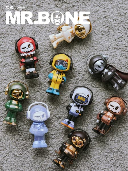 【BOX販売】MR.BONE「ミニ(タイムトラベラー)」(全9種+2) 1BOX:9個入