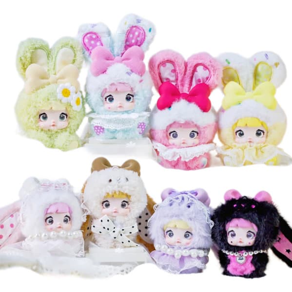 【BOX販売】Nommi Baby Sweetheart Bunny Plush (全8種+2) 1BOX:8個入