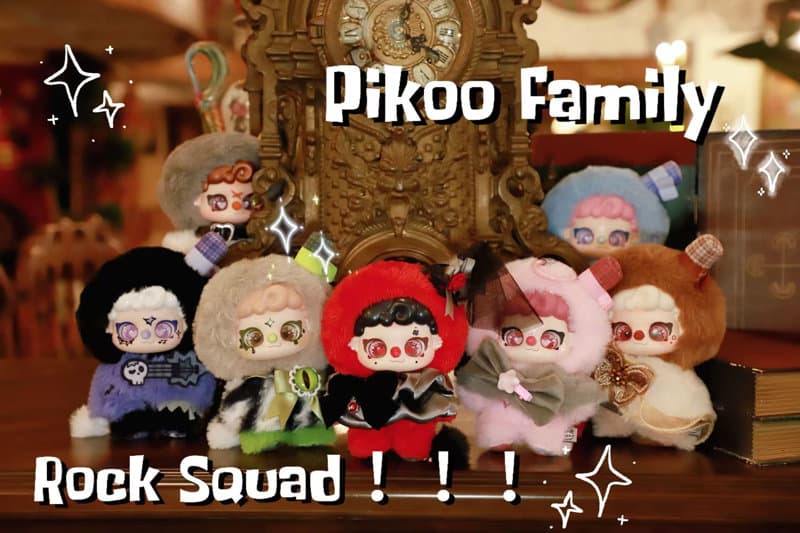 【BOX販売】FRIENDSHEEP PIKOO PUPU ロックスクワッドシリーズ トレーディングプラッシュ(1BOX=6個入)