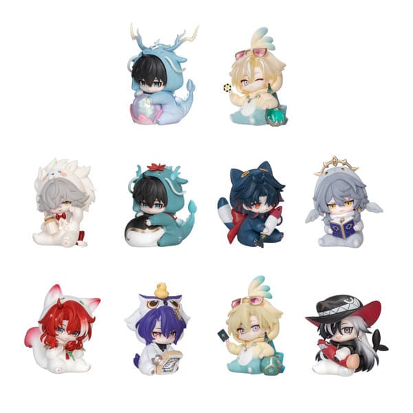 【BOX販売】崩壊:スターレイル 男子寮シリーズ ちびキャラクター ブラインドボックス (全8種+2) 1BOX:8個入