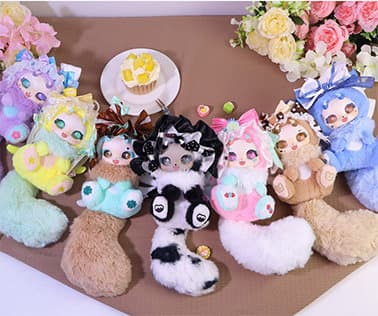 【BOX販売】Tutulong BOBOCO スイートハートパーティーシリーズ トレーディングプラッシュ(1BOX=6個入)