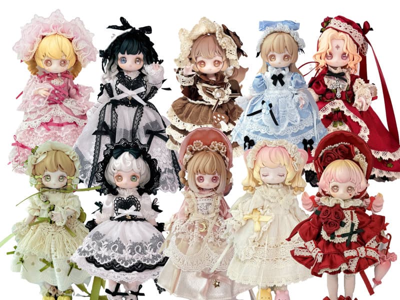 【BOX販売】Vintage treasures-アンティークギフトボックス (全7種+3) 1BOX:8個入