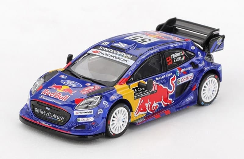 「フォード Puma Rally1」 モンテカルロラリー 2025 #55 M-Sport Ford WRT(左ハンドル)
