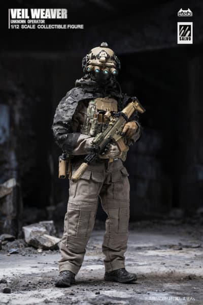 SALVOシリーズ SA04 ヴェイル・ウィーバー 1/12 完成品アクションフィギュア