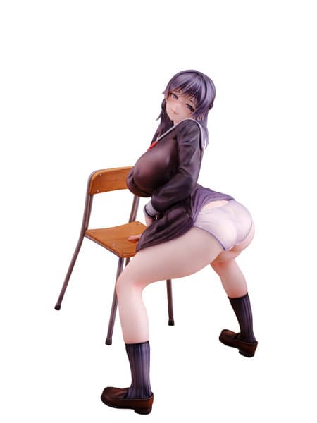 宮前詩帆 放課後バック illustration by 弱電波(健全Ver.)