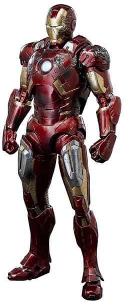 DLX アイアンマン・マーク7(バトルダメージ) Marvel Studios’ The Infinity Saga (マーベル・スタジオの『インフィニティ・サーガ』)