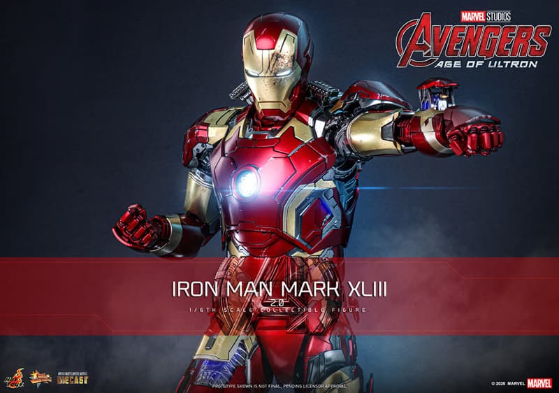【ムービー・マスターピース DIECAST】 『アベンジャーズ/エイジ・オブ・ウルトロン』1/6スケールフィギュア アイアンマン・マーク43(2.0版)
